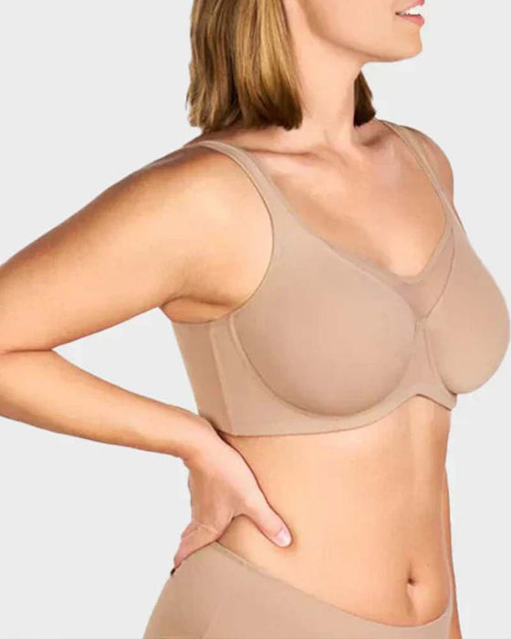 Bh Mesh Sammanfogad Bh-Tråd Push-Up