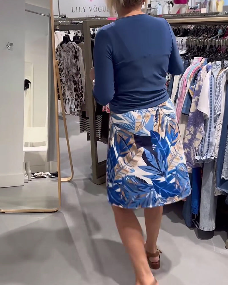 Set Kappa & Kamkofta Tryckt Klänning