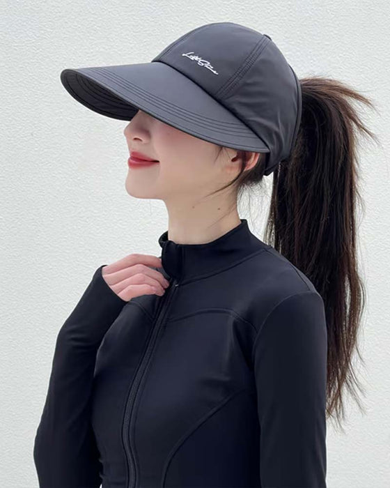 Hatt Kvinnor Bred Brätte Sol