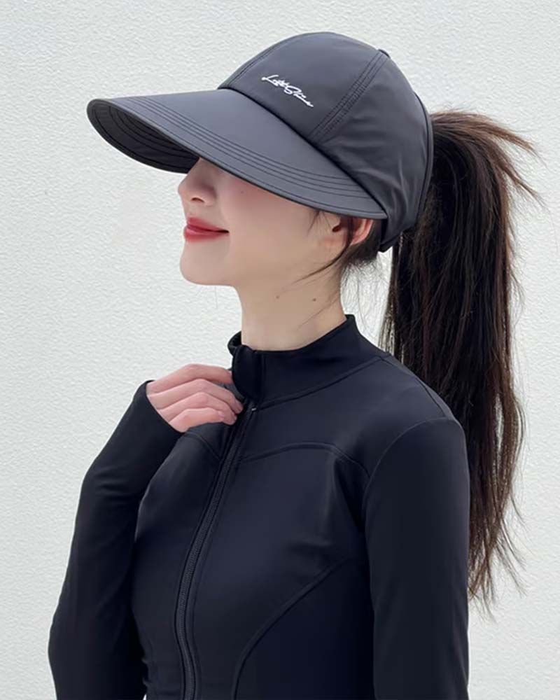 Hatt Kvinnor Bred Brätte Sol