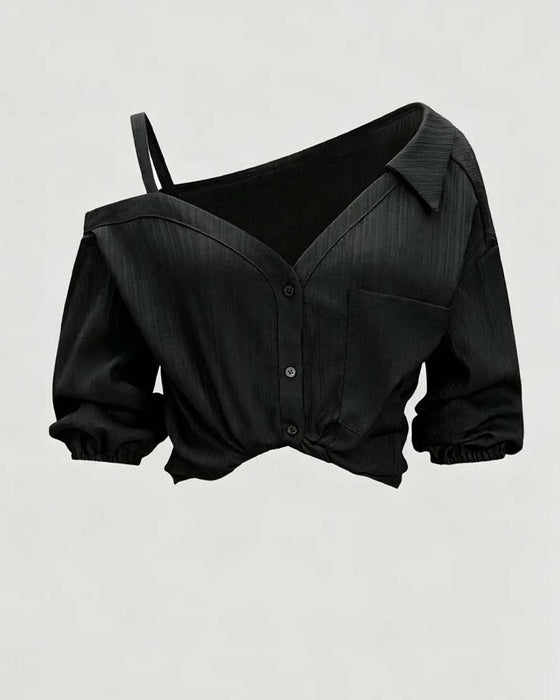 Blus Enaxlad Rem Twist