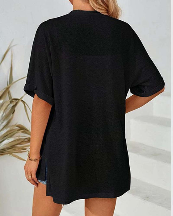 Kappa Kortärmad Casual Enfärgad