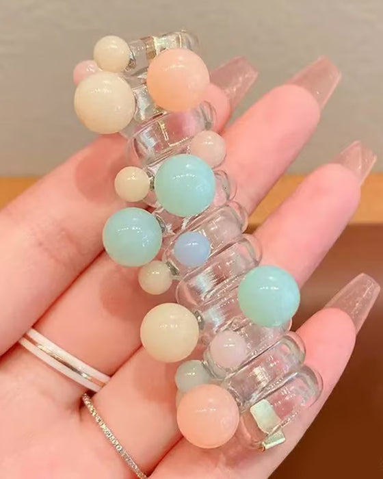 Ingen Skada Mjuk Elastisk Spiralförband För Hår