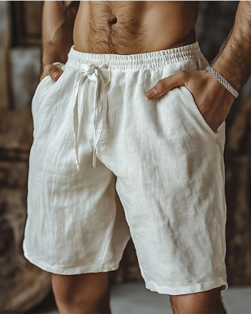 Shorts Dragsko Elastisk Midja