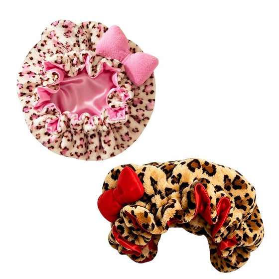 Pannband Leopard Randig 3D Hår