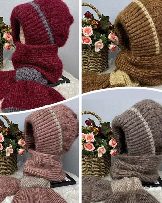 Dam Vindtät Hatt Med Öronskydd