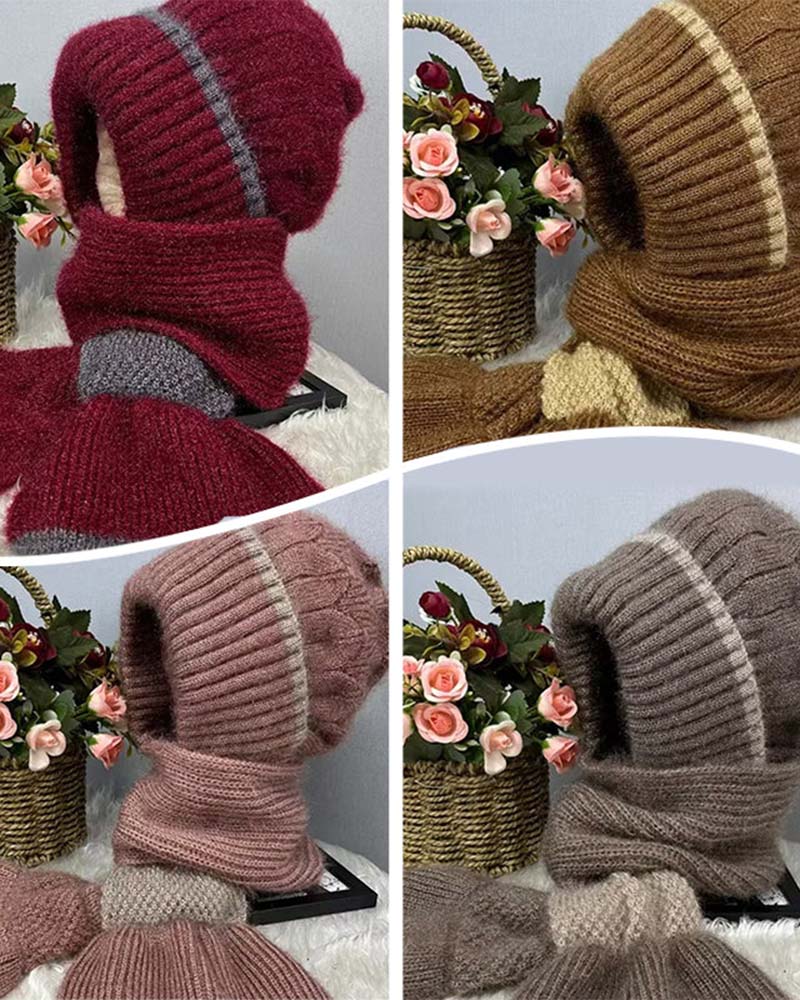 Dam Vindtät Hatt Med Öronskydd