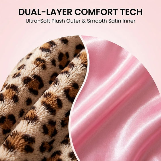 Pannband Leopard Randig 3D Hår