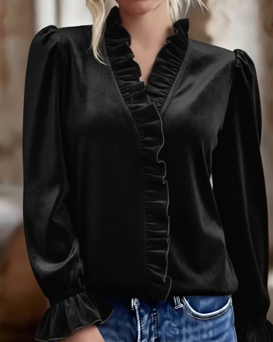 Topp Ryschad Sammet Elegant