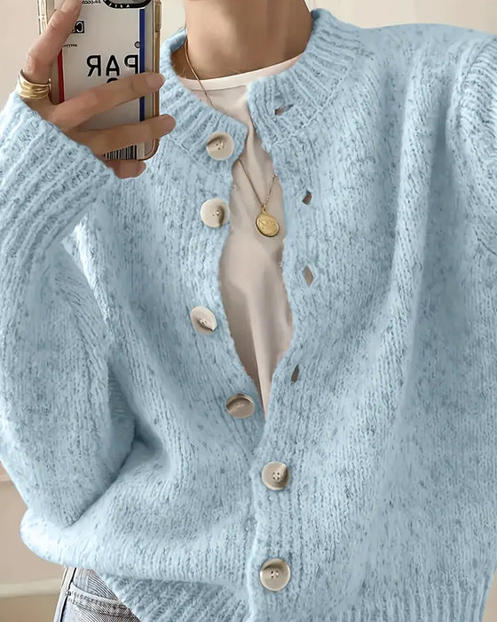 Bekväm Enfärgad Kofta