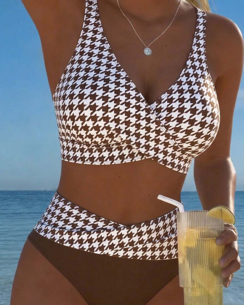 Bikini Hundtand Korsstycke