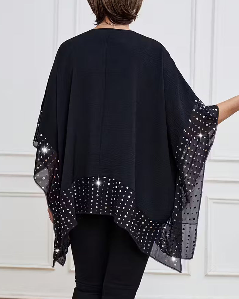 Topp Moderiktig Fladdermusärm Lös