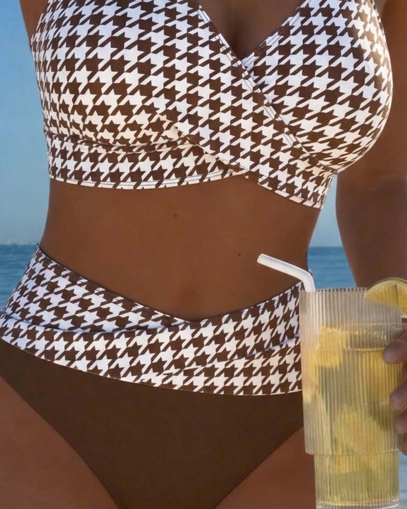 Bikini Hundtand Korsstycke