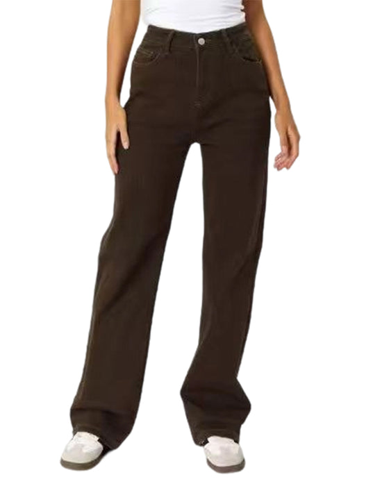 Jeans Löst Rakt Ben