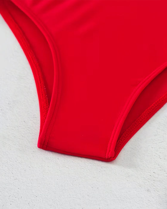 Bikini Sexig Axellös En-Dels