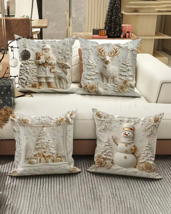 Eleganta Juldekorativa Kuddfodral