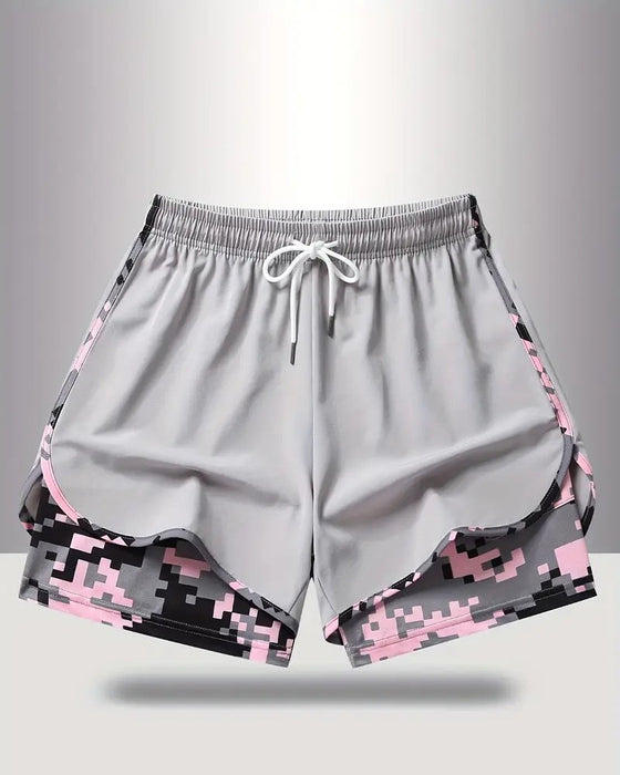 Shorts Dragsko Kamouflage Lapptäcke Antiexponering