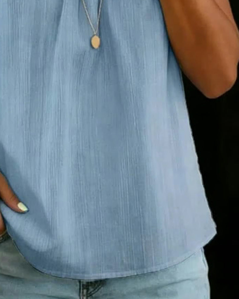 Blus Rynkad Fjärilsärm