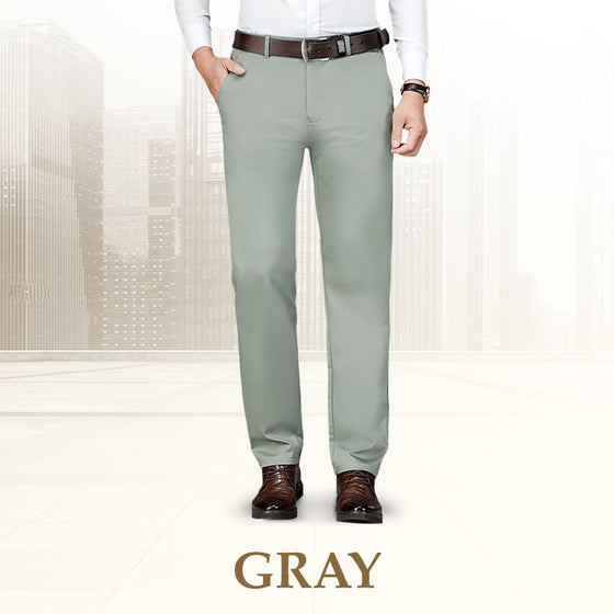 Timelessflex - Herrbyxor Med Hög Elasticitet I Straight Fit