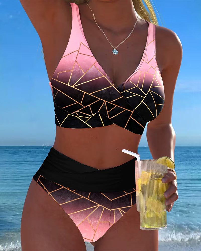 Bikini Gradient Geometrisk Linje