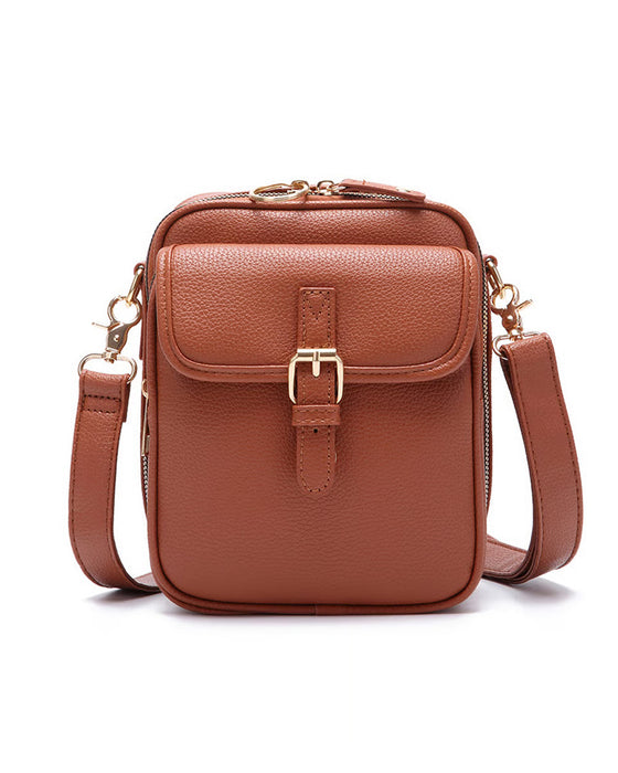 Väska Crossbody Läder