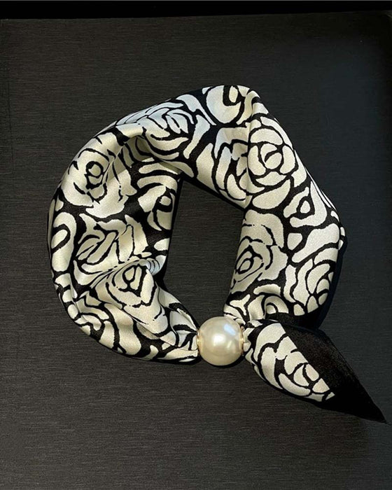 Lättillgänglig Glamour: Pärlhalsbandscarf 🧣