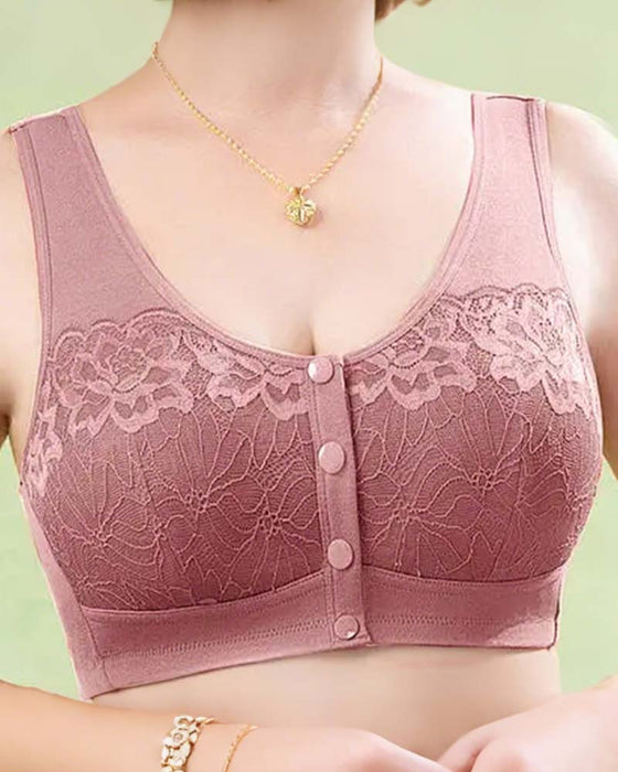 Underkläder Bekvämt Främre Krokar Spets