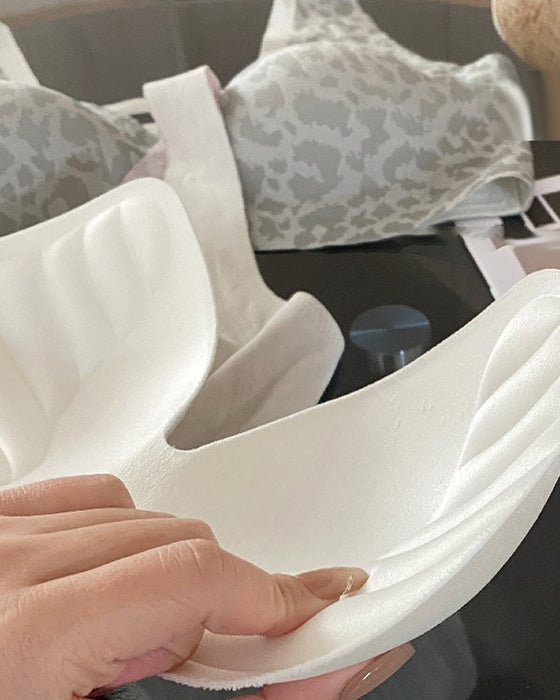 Underkläder Sömlös Trådfri Tunn Push-Up