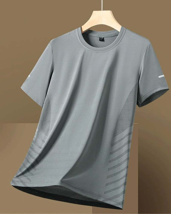 T-Shirt Sida Rand Herr Is Silke