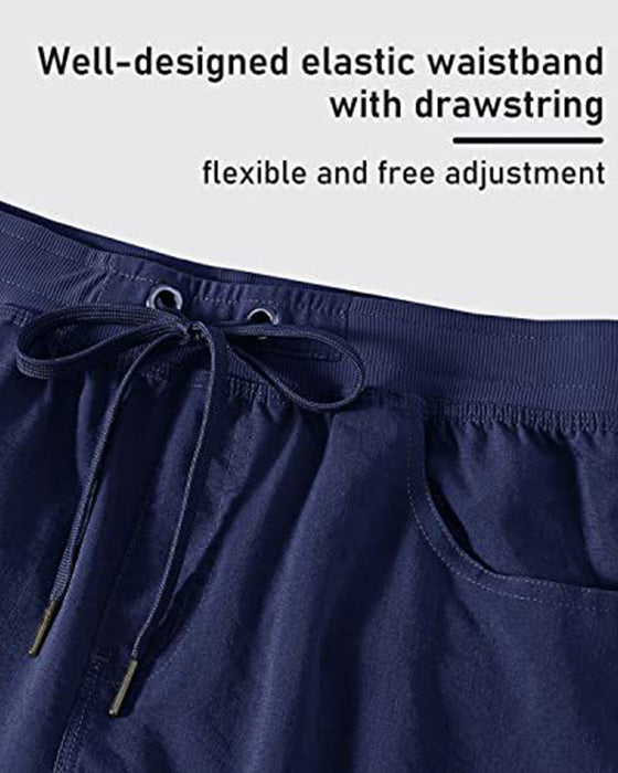 Kvinnors Shorts Snabbtorkande Cargoshorts Med Fickor