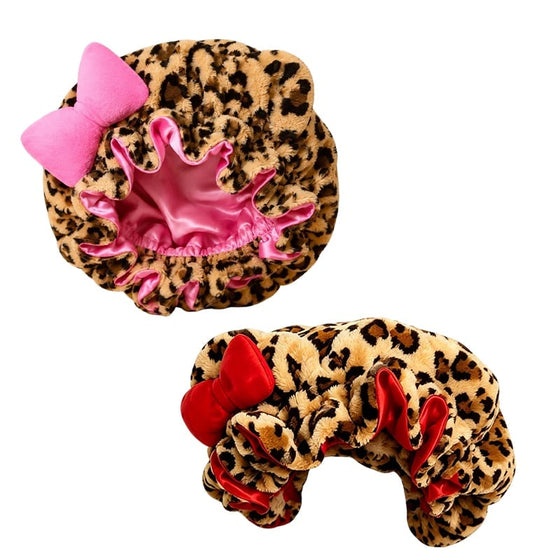 Pannband Leopard Randig 3D Hår