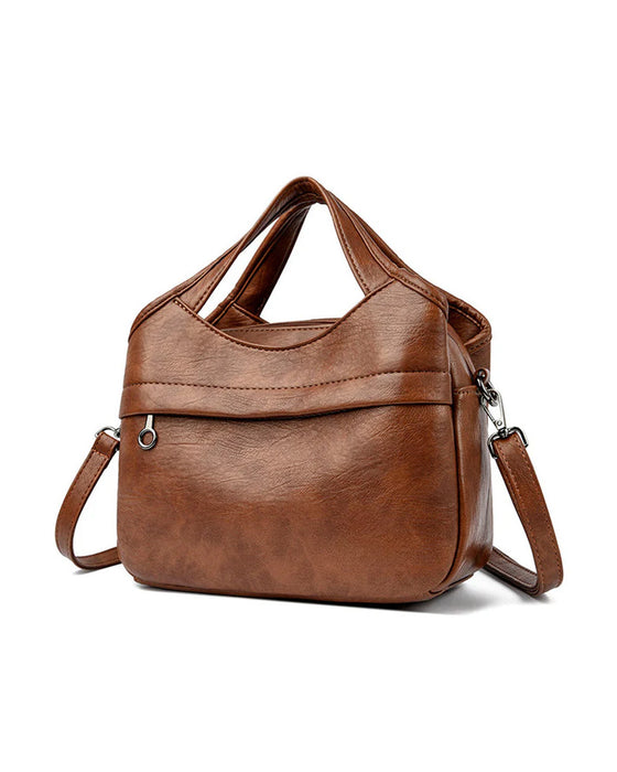 Väska Vintage Stor Kapacitet Crossbody