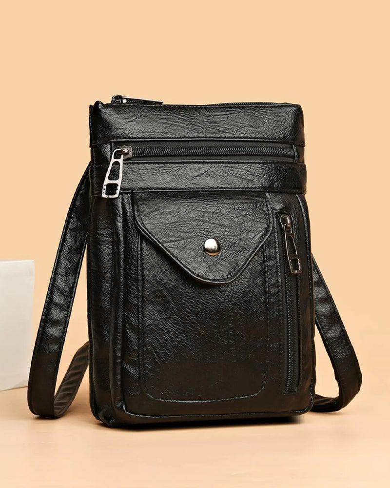 Dam Elegant Vintage Crossbody Axelväska