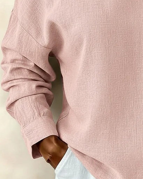 Topp Axelfri Sexig Långärmad