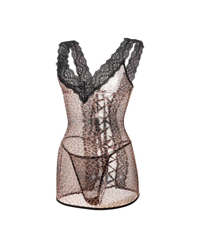 Nattlinne Sexig Band Spets