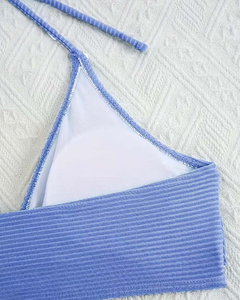 Bikini Halter Hög Midja