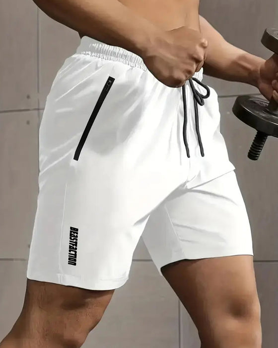 Herr Shorts Snabbtorkande Dragkedjeficka Athletic