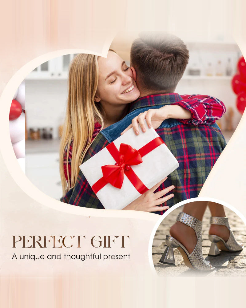 Sandaler Dam Elegant Öppen Tå Blockklack Justerbar Rem