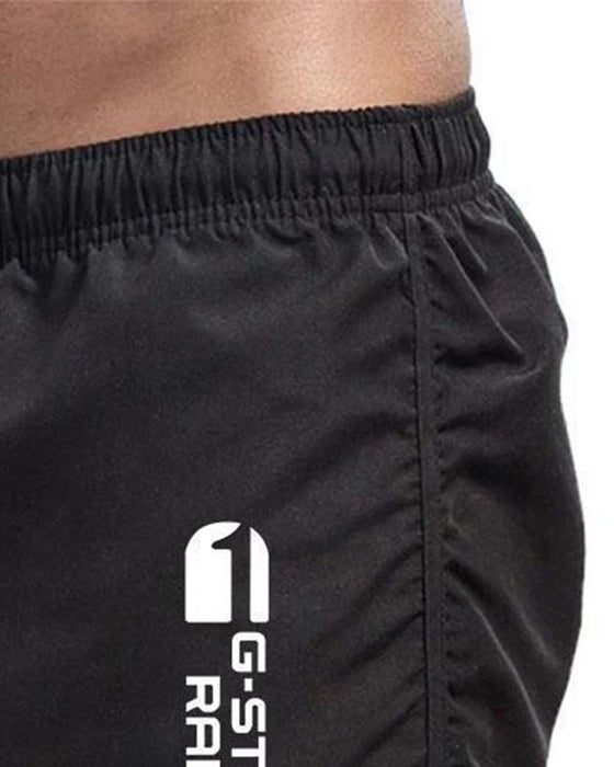 Shorts Elastisk Midja Dragsko Snabbtorkande Sport