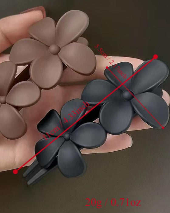 Hårklämma Flickors Blomsterbak