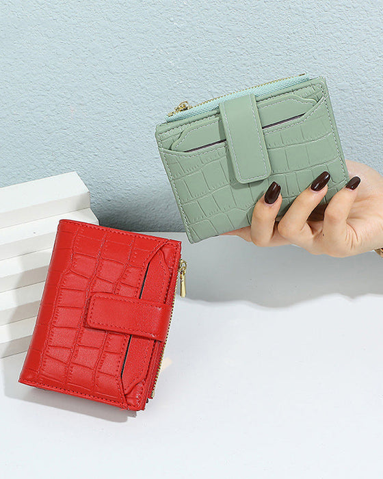 Kompakt Universell Plånbok För Kvinnor