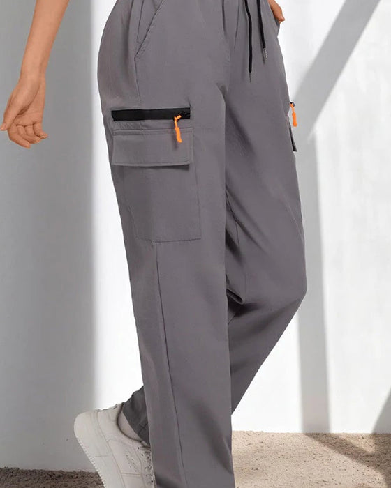 Pants Dragsko Löst Casual Cargo