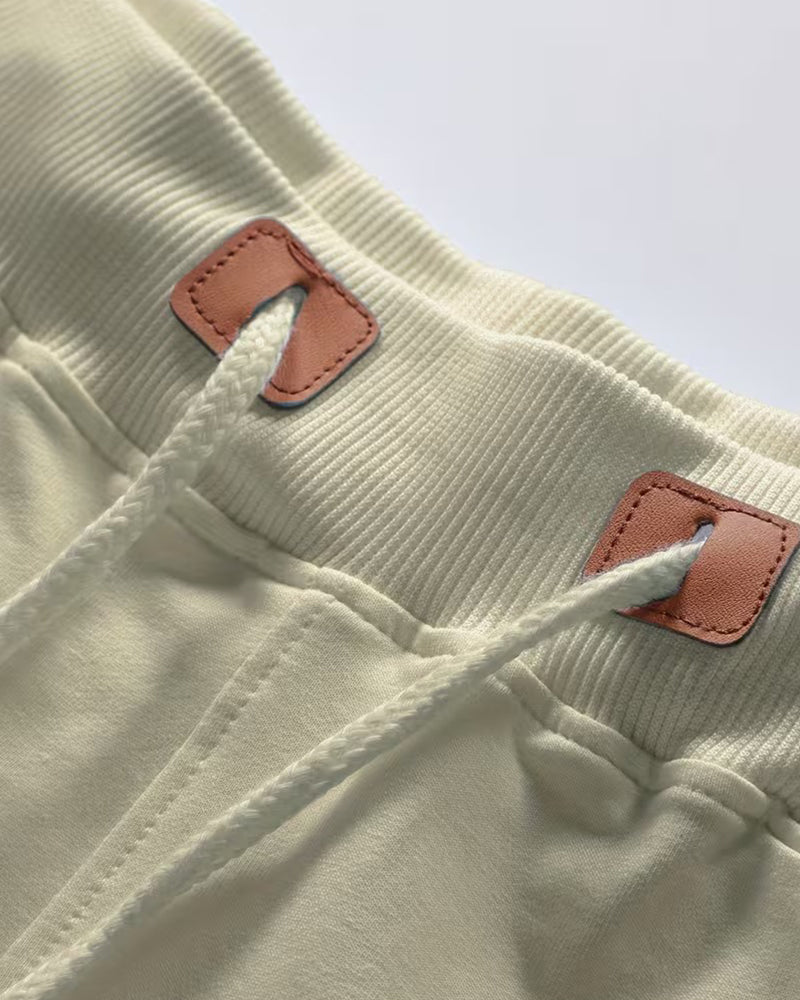 Herrshorts Avslappnade Mellanmidja