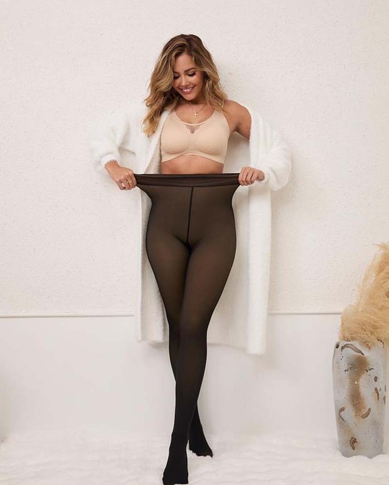 Fodrade Shapingleggings Med En Söm