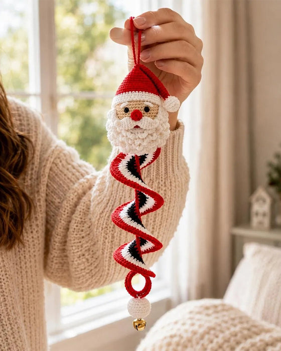 ☃️ DIY Kit Snögubbe I Spiral Virkning