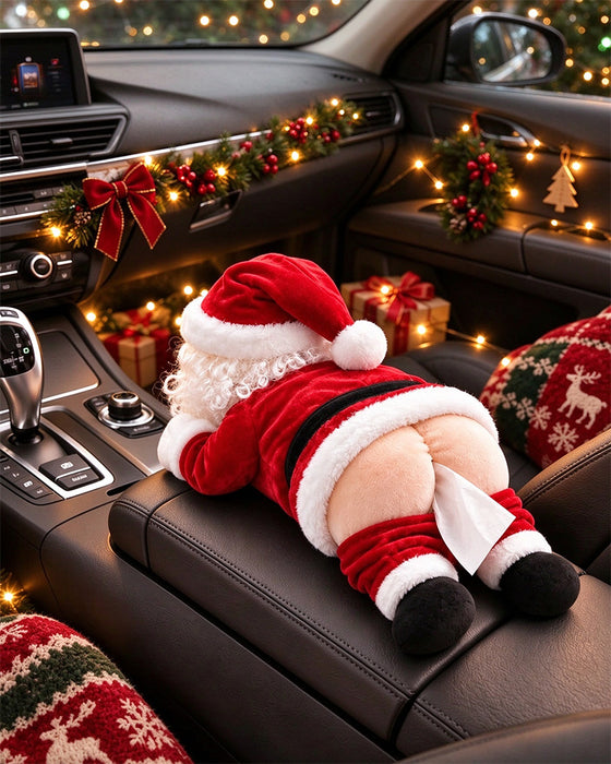 🎅😂 Roligt Pappersnäsduksfodral i Tomtedesign