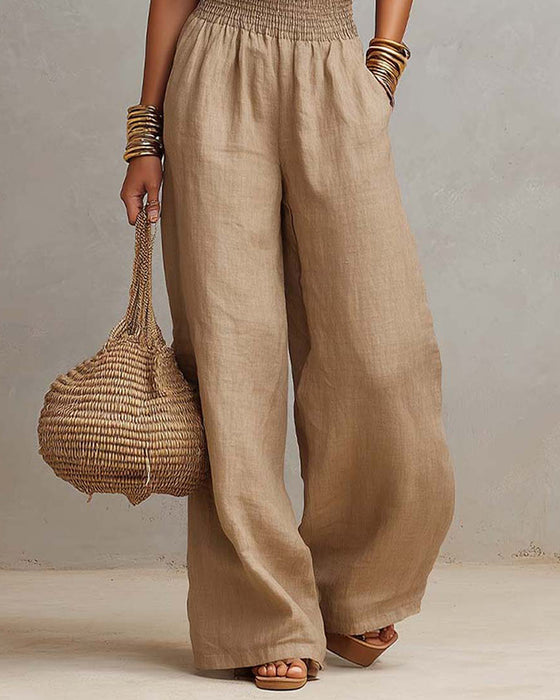 Hoppdräkt Elegant Halter Rynkad