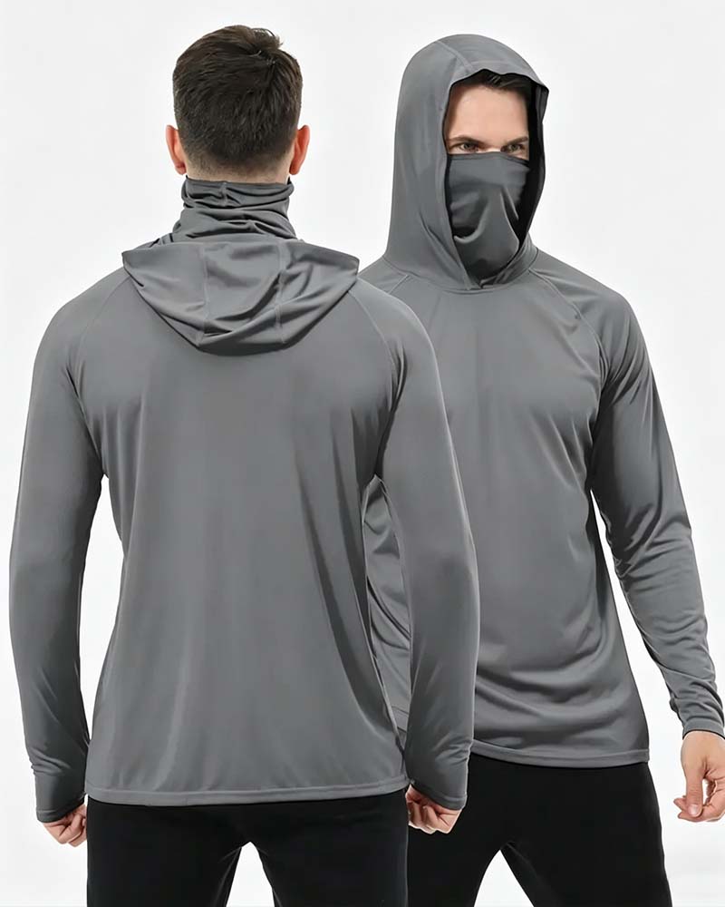 Herr Hoodies Ventilerad Snabbtorkande Hoodie Sol