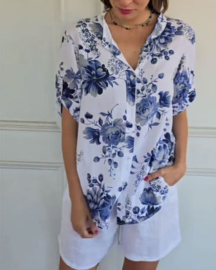 Skjorta Avslappnad Komfort