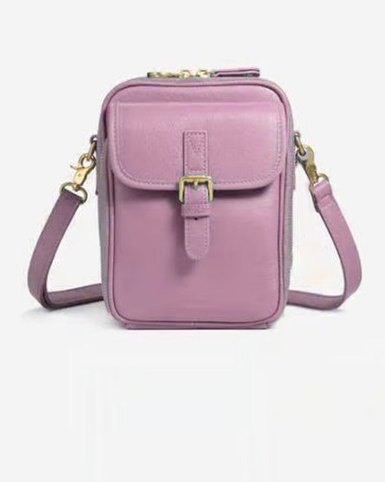 Väska Crossbody Läder